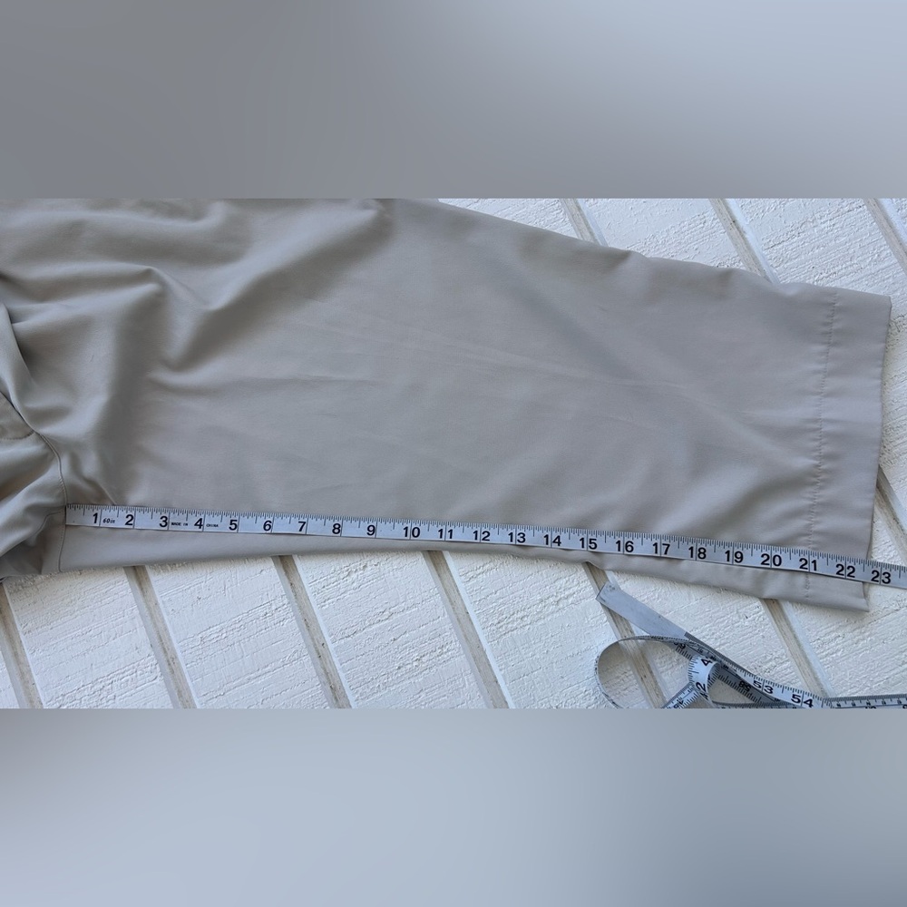 Nike‎ Golf Women’s Tour Performance Capri Pants Tan Size 14 - Picture 12 of 13